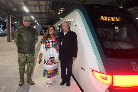 Inaugura Amlo Segundo Tramo Del Tren Maya Contralínea