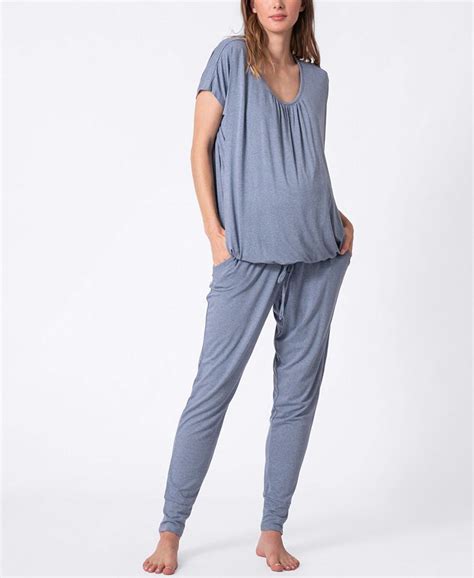 Seraphine Womens Ultra Soft Maternity Nursing Loungewear Set Macys