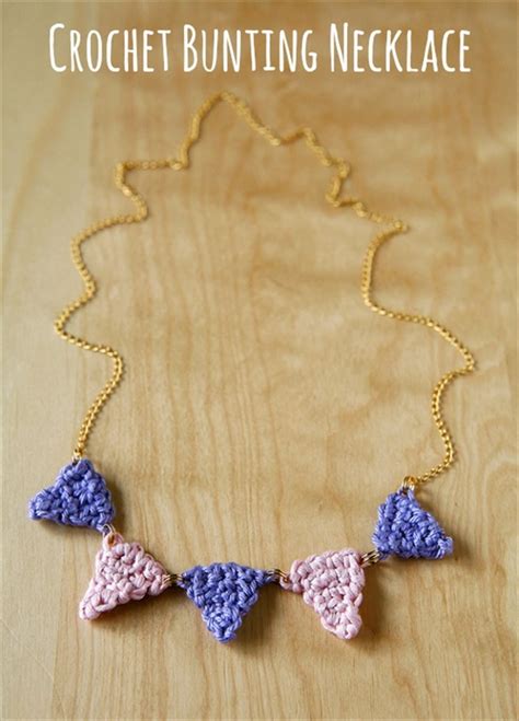 16 Simple Crochet Necklace Ideas Diy To Make