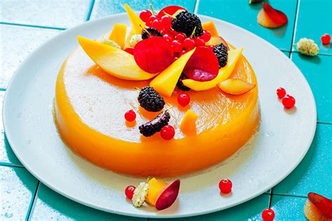 Ricetta Gelatina Di Mango E Frutta Fresca La Cucina Italiana