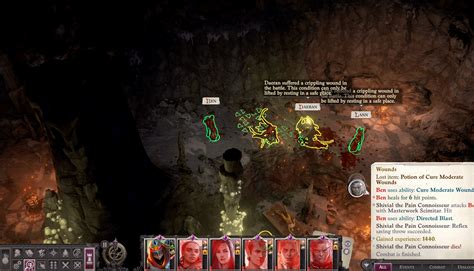 Literally Got The Kill On Shiv With 1 Hp Left Rpathfinderkingmaker