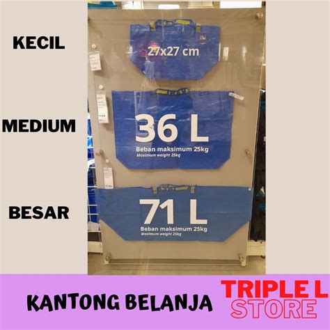 Jual Kantong Belanja Besar Tas Belanja Serbaguna Go Green Tas Laundry