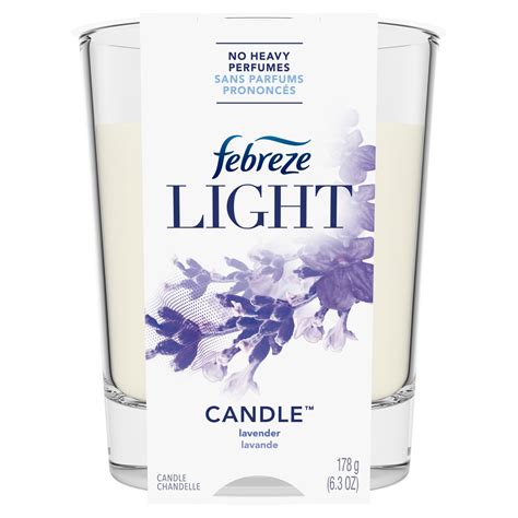 Febreze Lavender Jar Candles Scented, Off-White - Walmart.com