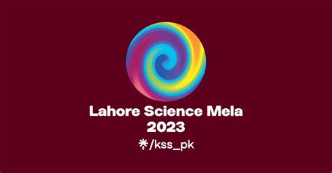 Lahore Science Mela 2023 Instagram Facebook TikTok Linktree