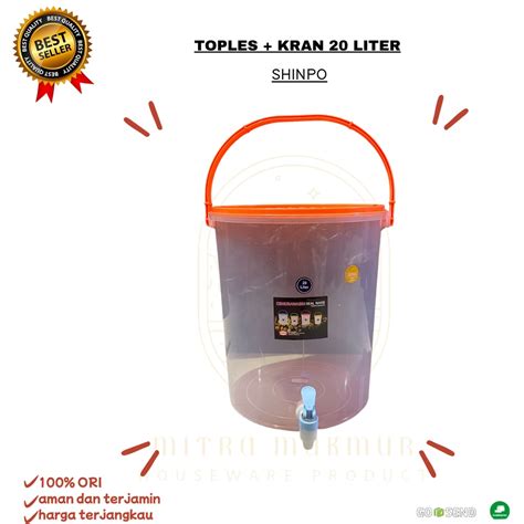 Jual SALE TOPLES KRAN 6 5 8 14 15 20 LITER TOPLES AIR