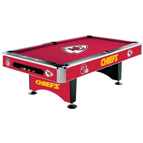 Imperial Kansas City Chiefs Pool Table Sports And Outdoors