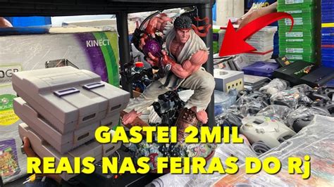 Gastei Mil Reais Em Games Na Feira Do Rolo Do Rj Ps Xbox Super