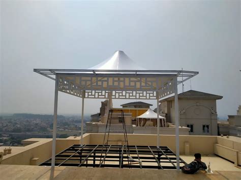 Pvc Modular Gazebo Tensile Structure At Rs Sq Ft In Mohali Id