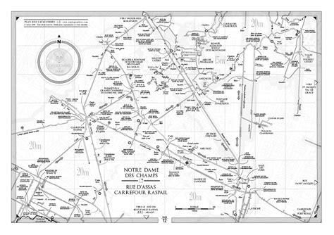 Roman Catacombs Map