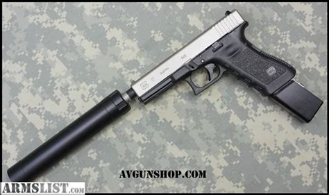 Armslist For Sale Glock 17 Exo Failzero Suppress With Aac Ti Rant 9