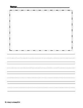 Free Printable Primary Writing Paper With Picture Box Free Printable