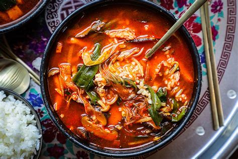 Vegan Yukgaejang Korean Spicy Beef Soup Recipe And Video Seonkyoung Longest Recipe Beef