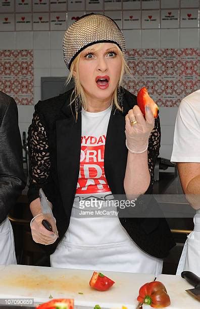 Viva Glam Spokesperson Cyndi Lauper Preps For World Aids Day Photos And