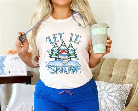 Let It Snow Propofol Shirt Retro Funny Nurse Christmas Shirt Propofol