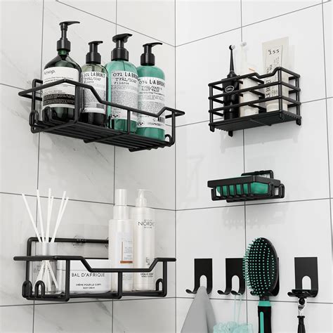 Mensola Doccia Senza Foratura Organizer Da Bagno Senza Foratura Set