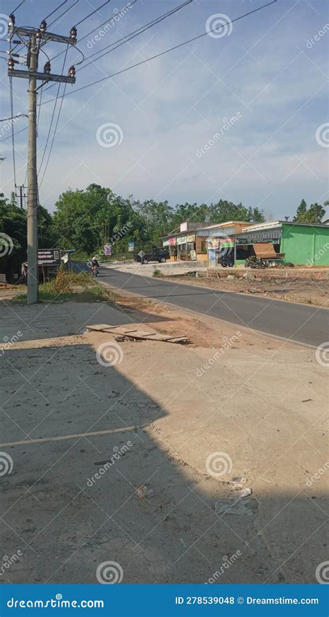 Roads In Indonesia With Very Hot Scorching Heat Editorial Stock Photo Image Of Heat Roads