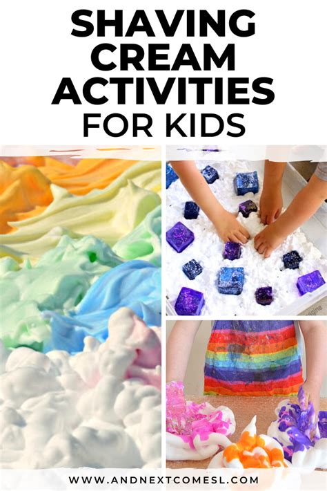 35 Creative Shaving Cream Activities for Kids | And Next Comes L ...