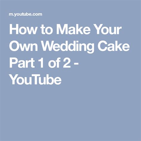 How To Make Your Own Wedding Cake Part 1 Of 2 Youtube Global Sugar Art Fondant Wedding