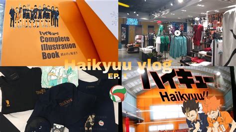 Vlog Ep 1 Unboxing Illustration Book Oxygen Haul Haikyuu Merch