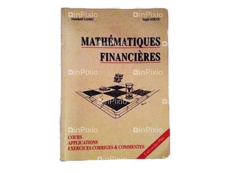 Mathématique Financière Cours Exercices Corrigés