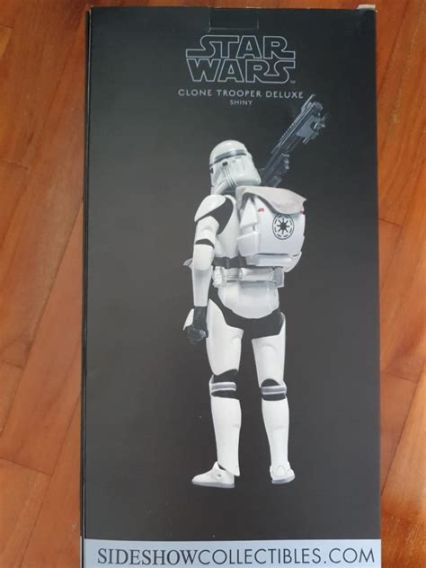 Sideshow Collectible Clone Trooper Deluxe Shiny Hobbies And Toys Toys