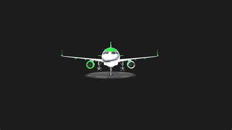 SimplePlanes | Airbus A320 LeafAir Default livery