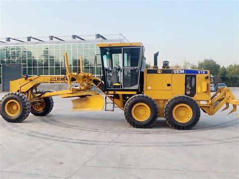 Brand New 190HP Motor Grader Sem919 With Front Dozer And Rear Ripper