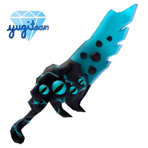 ROBLOX MURDER MYSTERY 2 MM2 Blue Seer Godly Knife Gun Fast Shipping! £2.88 - PicClick UK