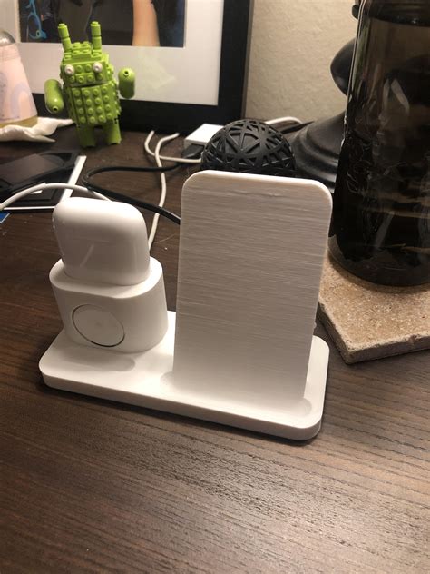 My Dock For Airpods Watch And Iphone While I Wait For Airpower To Reappear R Airpods