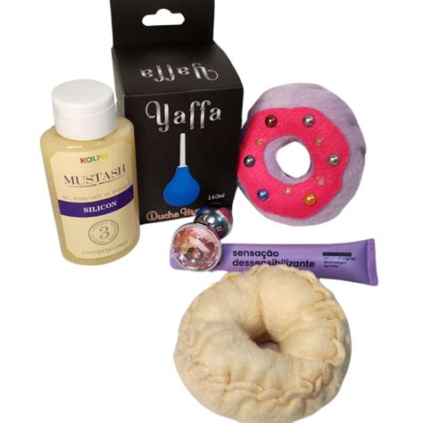 KIT ANAL Iniciante Loja da Mel Bem Estar Íntimo Para Mulheres