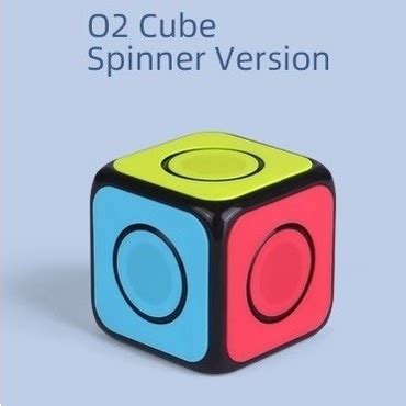 Jual Rubik Puzzle 1x1x1 QiYi O2 Cube Fidget Spinner 1x1 Kubus O2