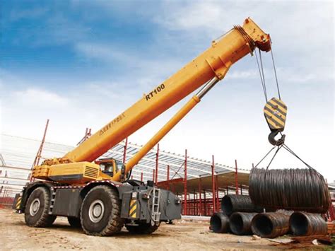 Xcmg Brand Rough Terrain Crane Ton Mobile Crane Xcr L For Sale