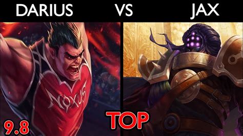 Darius Vs Jax Top S9 Gestión De Reset De Definitiva Y 1 Vs 2 Lol