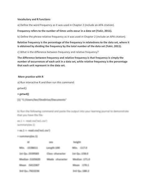 SOLUTION Introduction To Statistics Math 1280 Learning Journal Unit 2