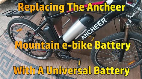 Replacing The Battery On My Ancheer Mountain Ebike Youtube