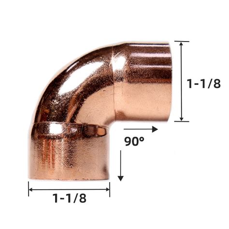 Conector De Presi N De Codo Reductor De Grados Conexiones De Cobre