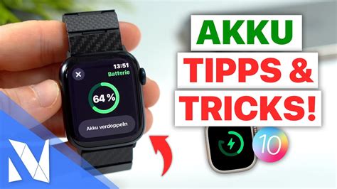 Apple Watch Akku Tipps Tricks für watchOS 10 Nils Hendrik Welk