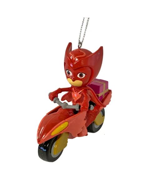 Pj Masks Owlette With Vehicle Ornament