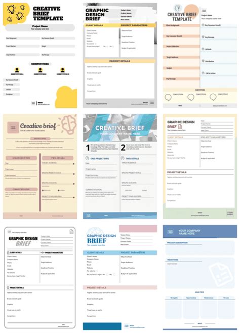 Marketing Brief Templates To Edit Online