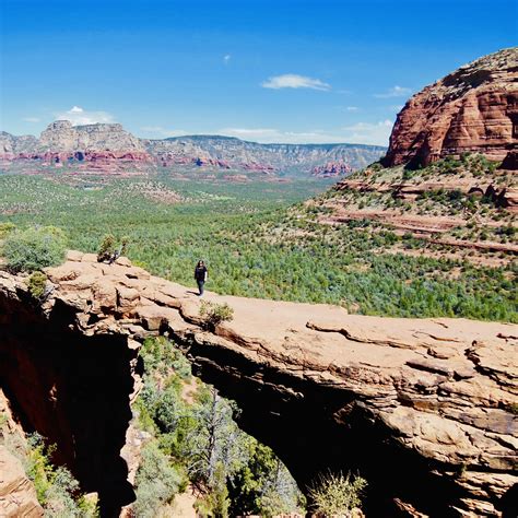 At 55 I Made It All The Way Up There Devils Bridge Trail In Sedona Arizona Rhiking