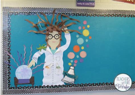 How To Create A “mad” Scientist Bulletin Board Teachers Are Terrific Science Classroom