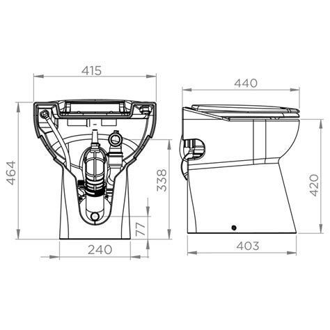 Sfa Sanicompact Co Wc Compact Avec Broyeur Sanitaire Silencieux