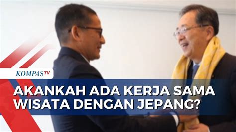 Melihat Potensi Wisata Antara Indonesia Jepang Menparekraf Sandiaga