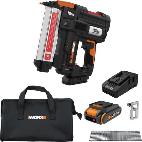 Worx Nitro 20v 18ga Cordless Brad Nailer Cordless Nail Gun