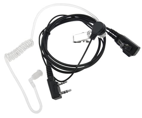 Pin Security Earpiece Headset For Kenwood Radio Clear Walkie Talkie