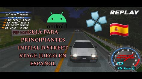 Initial D Street Stage Psp Espa Ol Gu A Para Principiantes Ppsspp