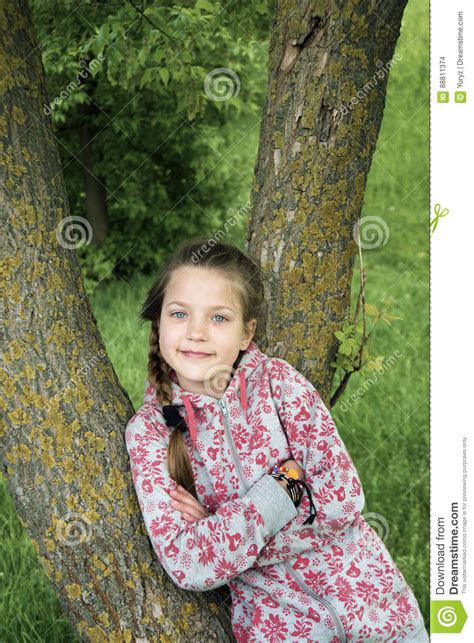 Lean On Tree Stem Stock Photo Image Of Stem Positive 88811374