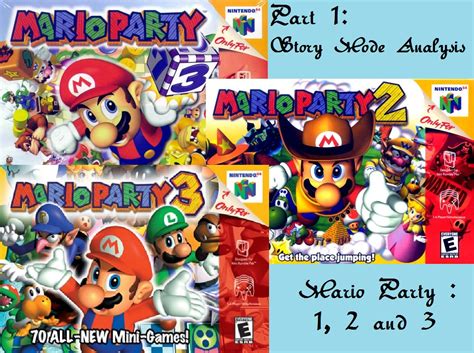 Part 1 - Mario Party I, II, and III - Short Story Mode Analysis - Mario Party Legacy