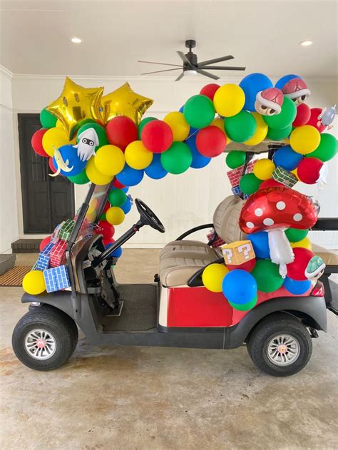 Mario Kart Halloween Golf Cart In Golf Cart Decorations Golf