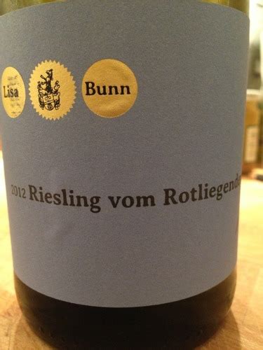 Lisa Bunn Riesling Vom Rotliegenden Vivino Australia